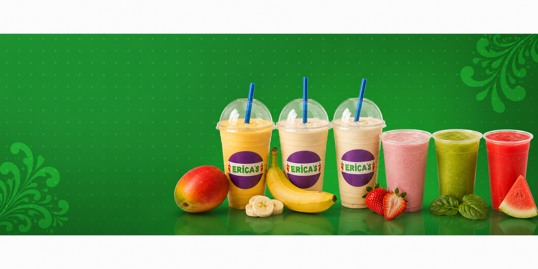 Fresh juices and fruit shakes