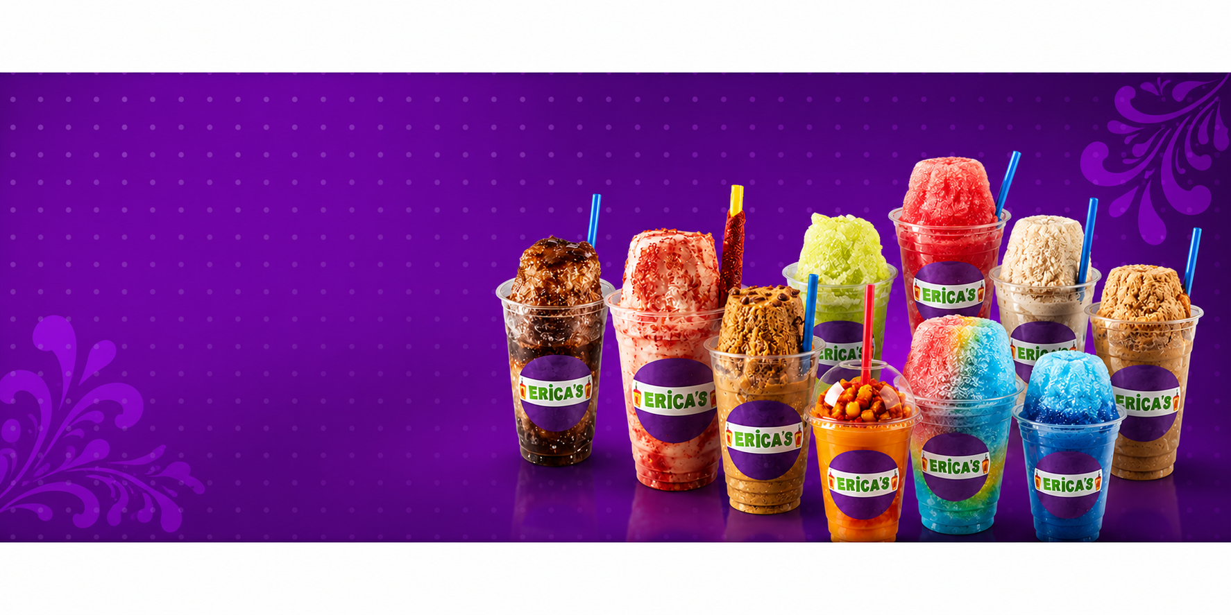 Mexican shaved ice raspados